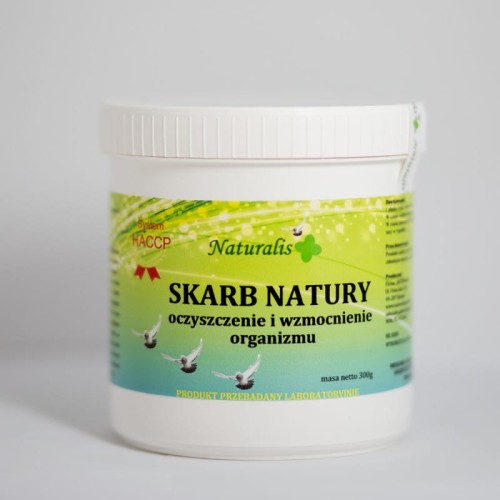 Przejdź do produktu NATURALIS Skarb Natury 300 g - preparat oczyszczający dla gołębi