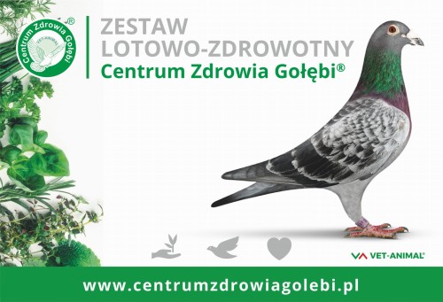 Przejdź do produktu CENTRUM ZDROWIA GOŁĘBI Pakiet lotowo-zdrowotny, zestaw lotowy dla gołębi