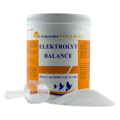 Przejdź do produktu TOLLISAN Electrolyte Balance 500 g - elektrolit na loty dla gołębi