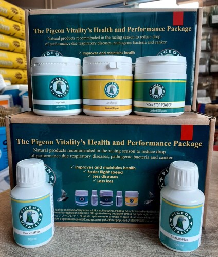 Przejdź do produktu PIGEON VITALITY Zestaw, pakiet lotowy dla gołębi - Avifungal, Improver, Tricoli + Bronchoplus GRATIS!