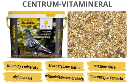 MDM -  CENTRUM-VITAMINERAL - MIESZANKA MINERALNO-WITAMINOWO-ENERGETYCZNA 10KG