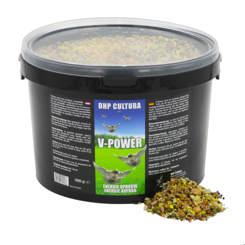Przejdź do produktu DHP CULTURA V-Power 2 kg - dodatek energetyczny dla gołębi