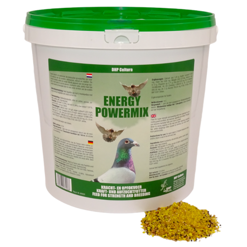 Przejdź do produktu DHP CULTURA  Energy Power Mix 10 L - pokarm jajeczny, dodatek energetyczny dla gołębi